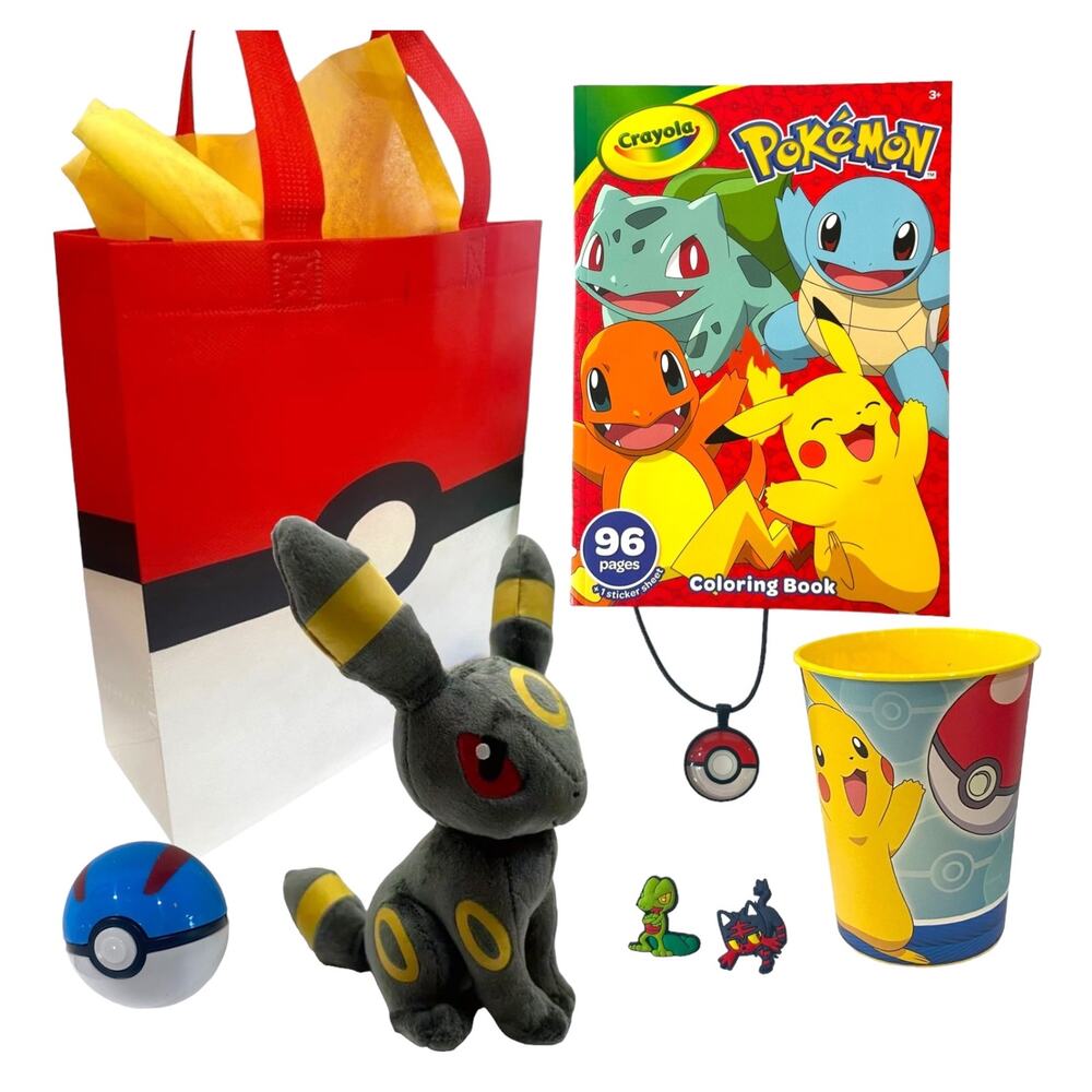 Pokémon Deluxe Easter Gift Set Umbreon Plush Bundle